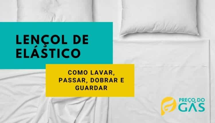 Lençol de elástico, como dobrar