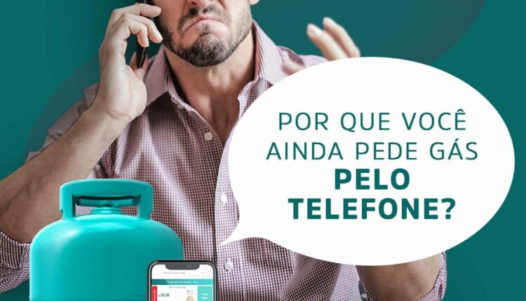 Como comprar gás pelo aplicativo