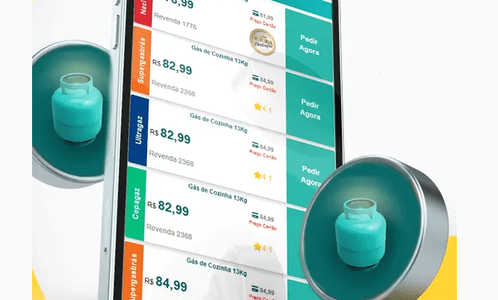 Comprar botijão de gás