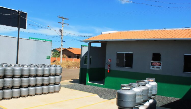 Depósito de gás de cozinha