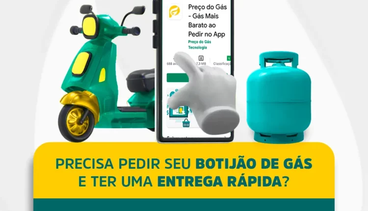 Delivery de botijão de gás