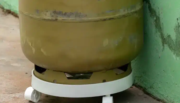 Suporte para botijão de gás