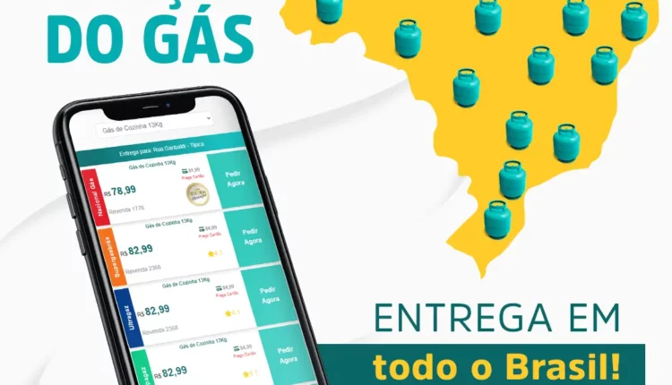 comprar botijão de gás vazio em BH