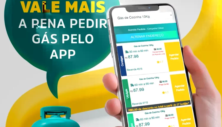 Aplicativo Gás de Cozinha