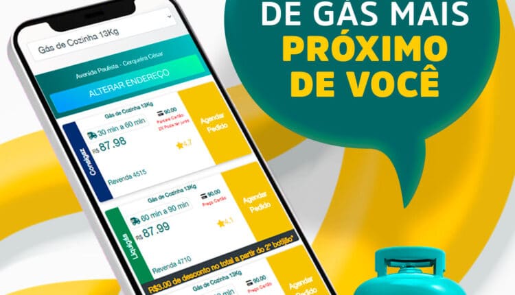 Vendedor de Gás Mais Próximo Encontre com Facilidade