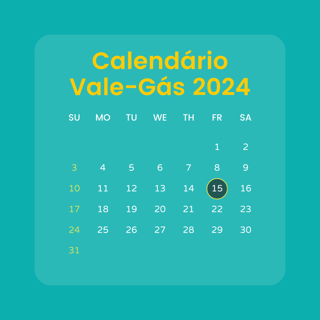 Calendário Vale-Gás 2024 Descubra se Você Tem Direito ao Botijão de Gás Grátis!
