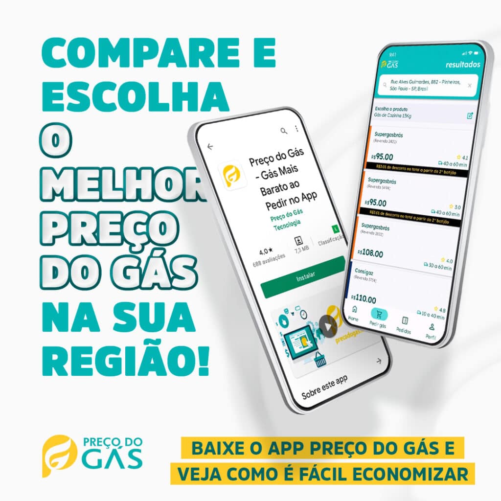 Botijão de Gás P45 Cheio Preço BH