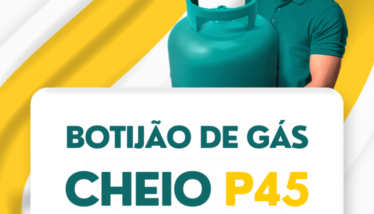 Quanto Pesa um Botijão de Gás Cheio P45