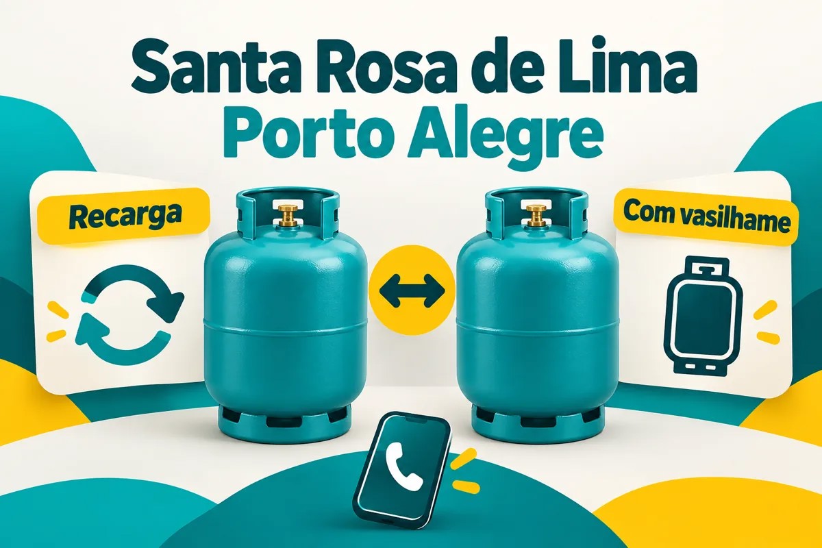 Recarga e compra com vasilhame em Santa Rosa de Lima, Porto Alegre