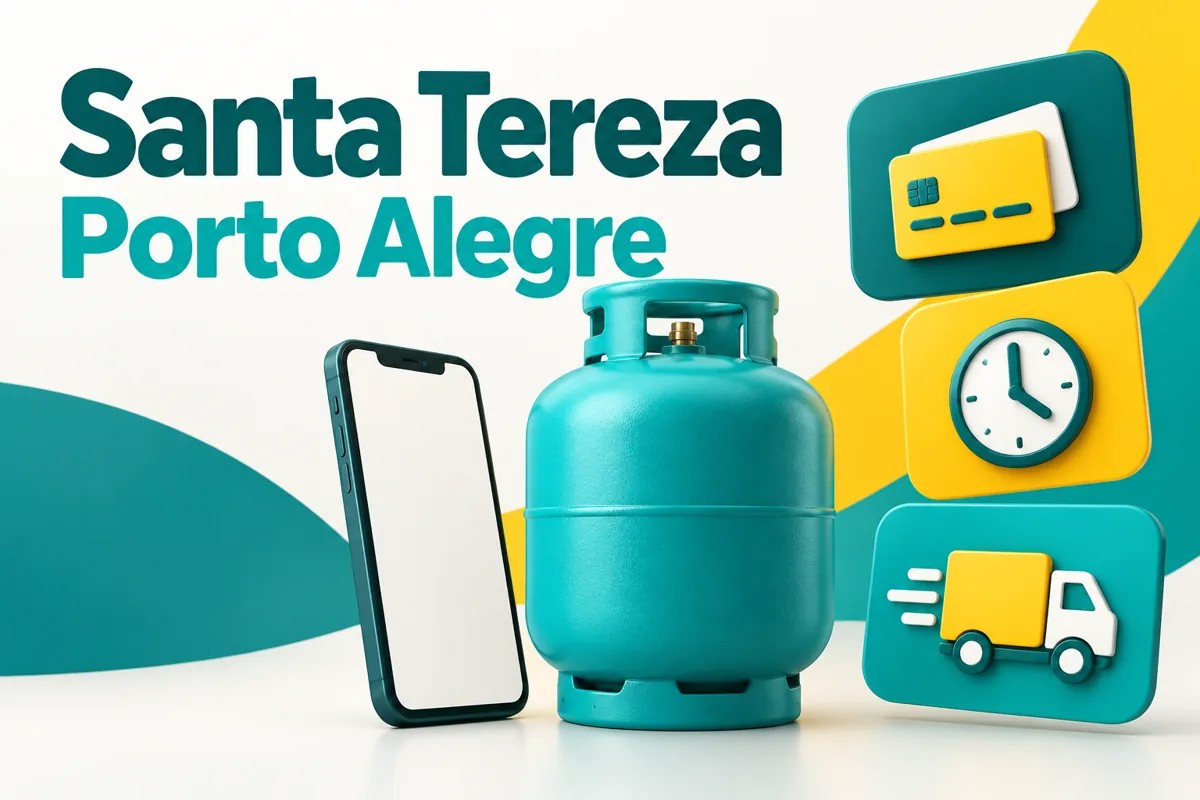 Comparação de condições de compra de gás em Santa Tereza, Porto Alegre